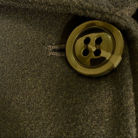 NEW Pea Coat Maralyn & Me Navy Hooded Juniors Size Large - Picture 8 of 16